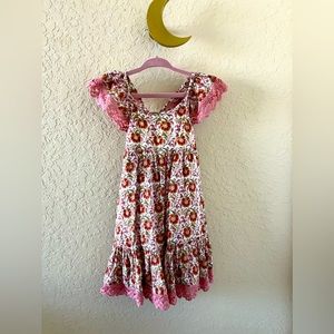 Peek girls dress with tassels